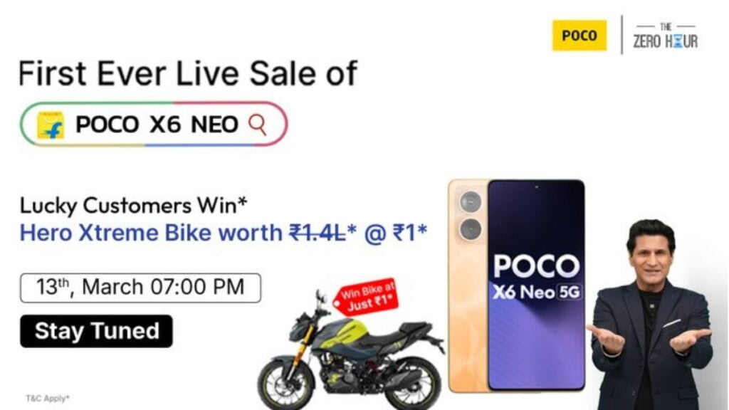 Poco X6 Neo Launch