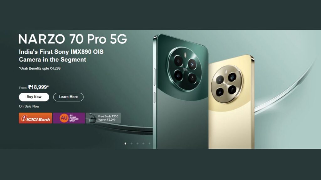 Realme Narzo 70 pro 5g price in India