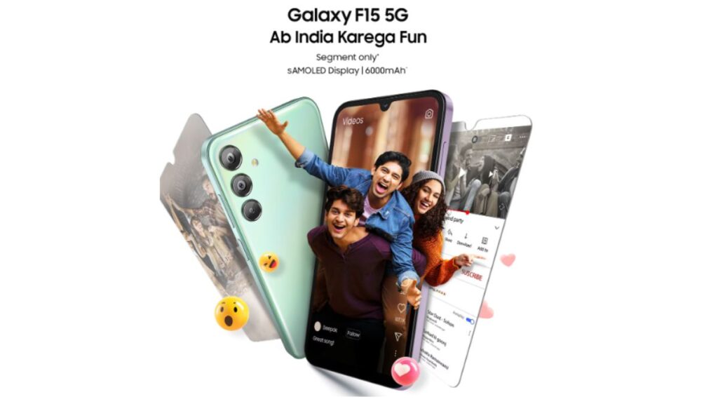 Samsung Galaxy F15 5g Price in India